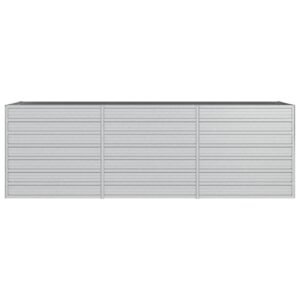 Arriate metal - 240x80x77 cm - vidaXL