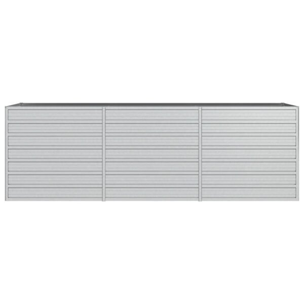 Arriate metal - 240x80x77 cm - vidaXL
