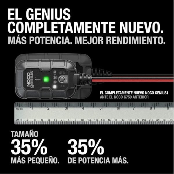 NOCO GENIUS1: Cargador de Batería 1A - Imagen 2