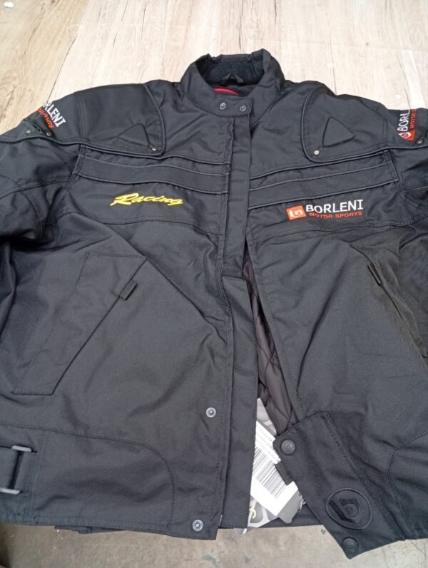 BORLENI Chaqueta de moto a prueba de viento motocicleta armadura de equipo de protección otoño invie - Imagen 3