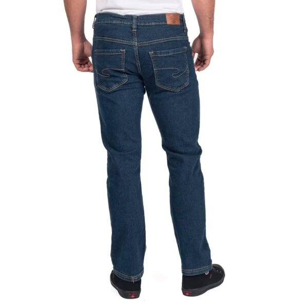 Lee Cooper LCPNT219 Jeans da lavoro da uomo in denim elasticizzato 5 tasche con lavaggio - Imagen 2