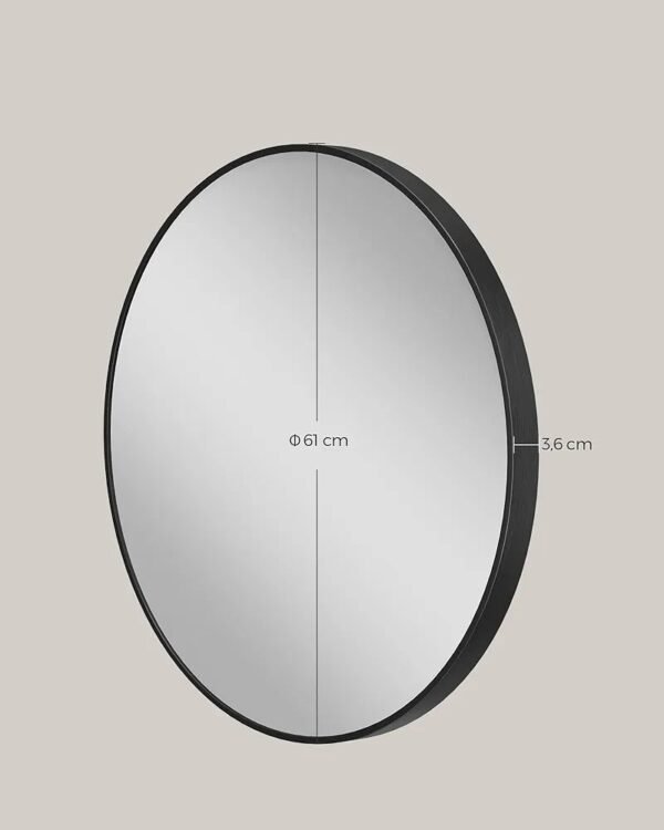 ESPEJO REDONDO SONGMICS LWM102B01