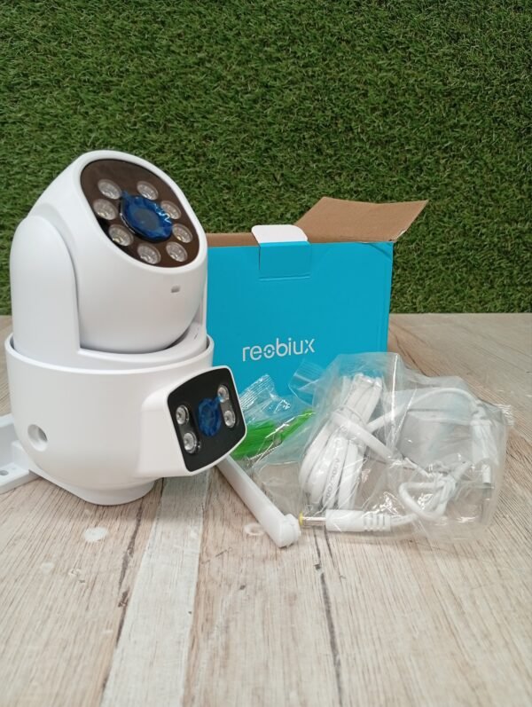 Reobiux 3K Camara Vigilancia WiFi Exterior con Doble Lente - Imagen 2
