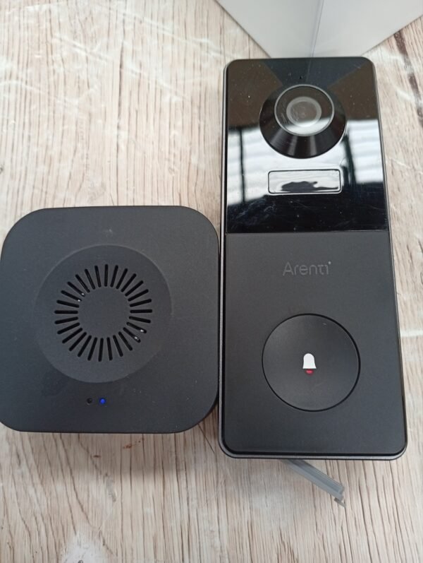 ARENTI 2K Timbre inalámbrico para Exteriores con Tarjeta SD de 32GB - Imagen 2