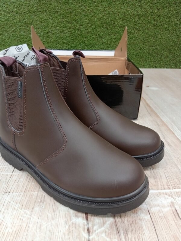 Blackrock Safety Dealer-Stiefel in Dunkelbraun mit Stahlkappe und Schutz-Zwischensohle aus Stahl - Imagen 6