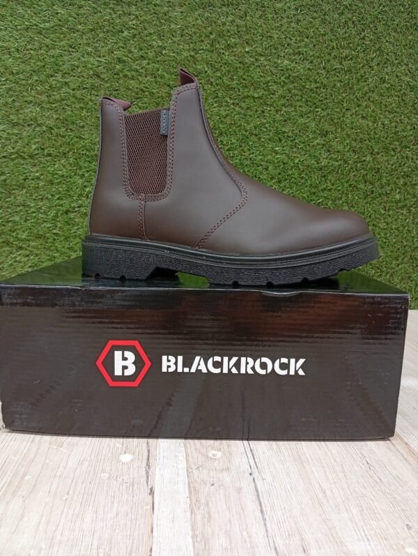 Blackrock Safety Dealer-Stiefel in Dunkelbraun mit Stahlkappe und Schutz-Zwischensohle aus Stahl - Imagen 3