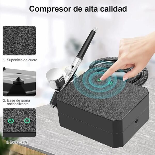 Powate 40 PSI Mini de Aerógrafo