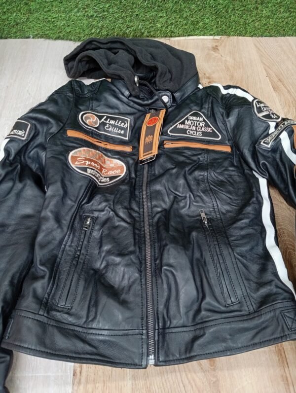 Urban Leather 58 Ladies | Giacca Moto Donna in Pelle con Protezioni per Schiena - Imagen 3