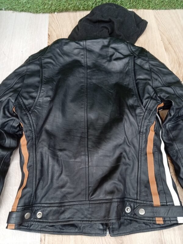 Urban Leather 58 Ladies | Giacca Moto Donna in Pelle con Protezioni per Schiena - Imagen 4