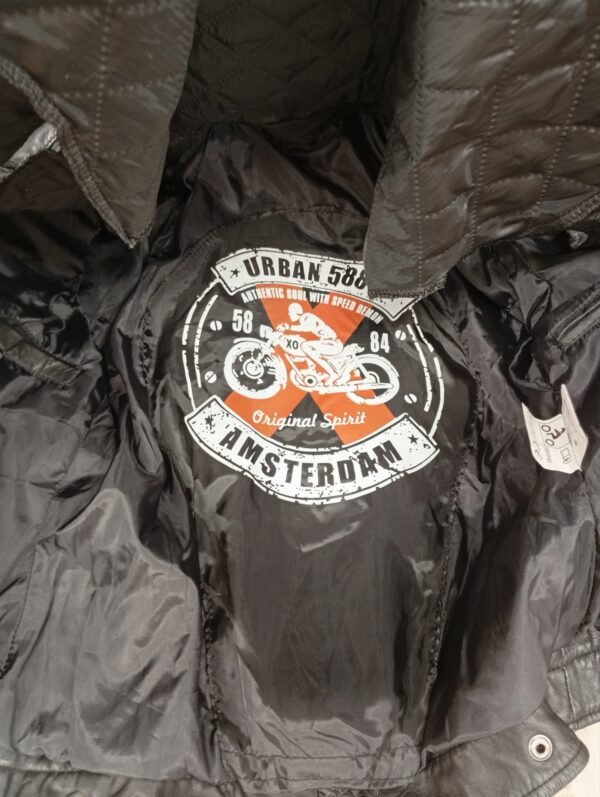 Urban Leather 58 Ladies | Giacca Moto Donna in Pelle con Protezioni per Schiena - Imagen 6