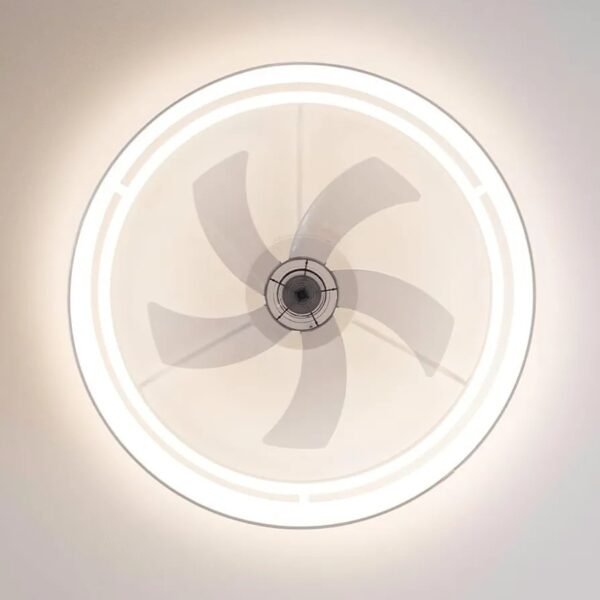 Cecotec Ventilador de Techo con Luz EnergySilence LampAero 650 White Design. Motor DC - Imagen 2