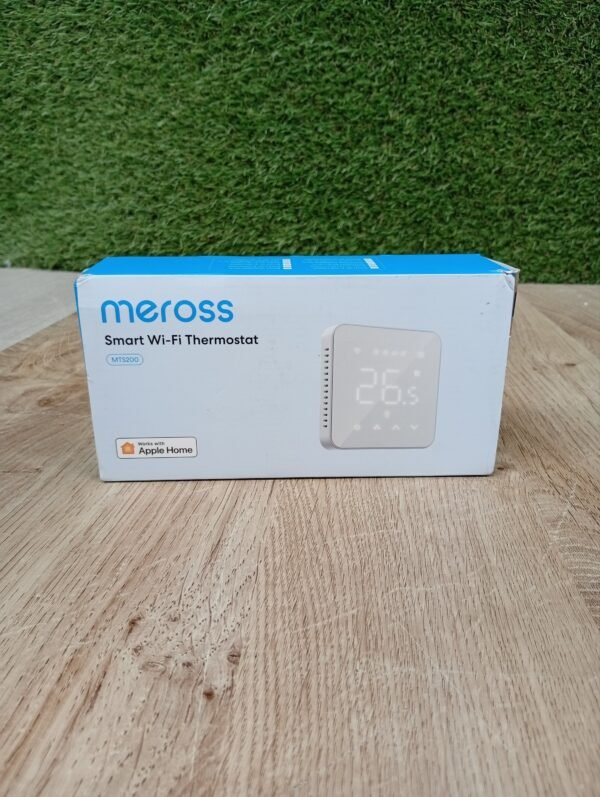 Meross Termostato Calefaccion WiFi para Calderas - Imagen 3