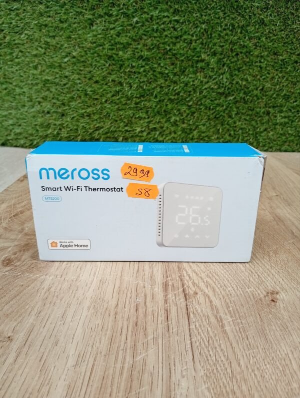 Meross Termostato Calefaccion WiFi para Calderas - Imagen 7
