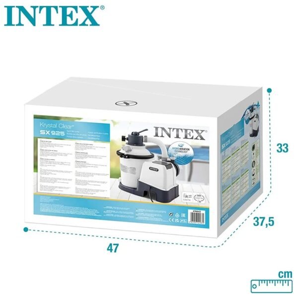 Intex 55249 - Depuradora de Arena Krystal Clear 3.500 L/H - Imagen 2