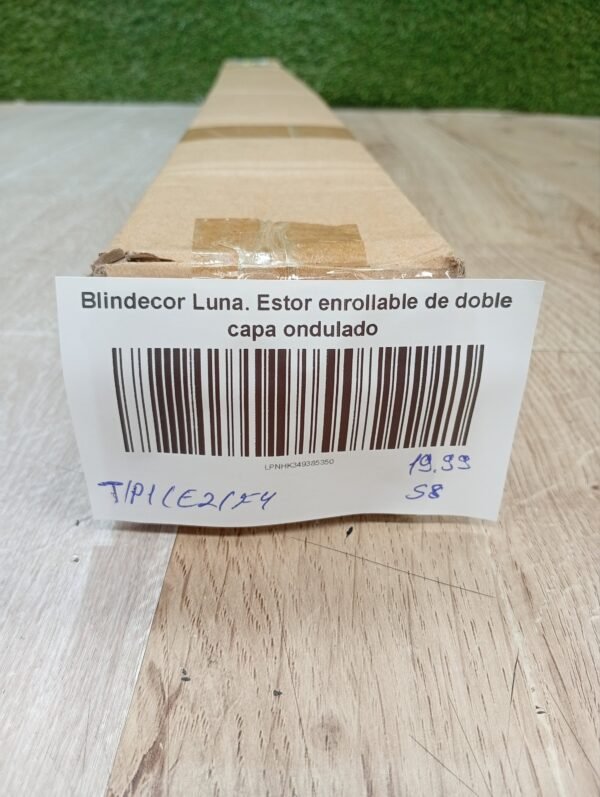 Blindecor Luna. Estor enrollable de doble capa ondulado - Imagen 7