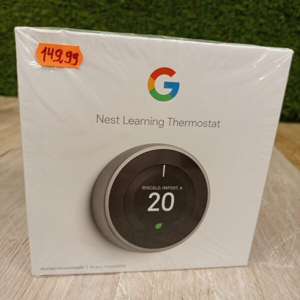 Google Nest Learning Thermostat Acero Inoxidable - Imagen 8