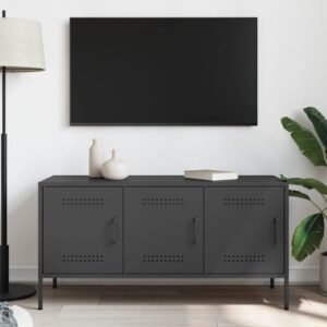 MUEBLE DE TV DE ACERO. Vidaxl