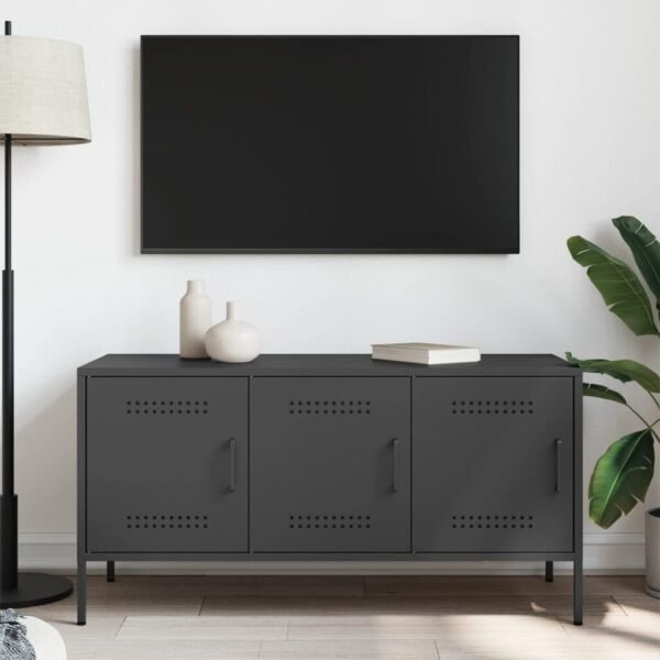 MUEBLE DE TV DE ACERO. Vidaxl