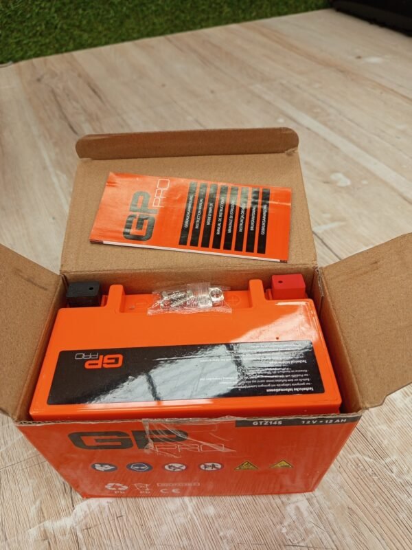 GP-PRO GTZ14S 12V 11.2Ah GEL Batería de arranque (compatible con YTZ14-S / YTZ14S-BS) (Sin necesidad - Imagen 5