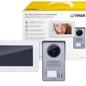 Vimar K40910 Kit videoportero de superficie con teclado capacitivo LCD 7 in