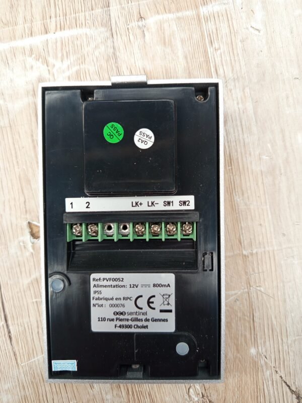 SCS Sentinel - Intercomisario de Video inalámbrico - Portero con al Aire Libre Visio Street Platinum - Imagen 6