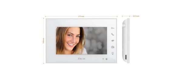Bticino 335253 - Videoportero WiFi con monitor interno adicional de 2 hilos
