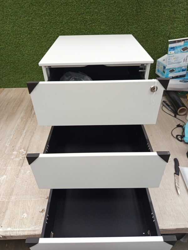 Songmics - cajonera archivador movil OFC63WT - Imagen 4