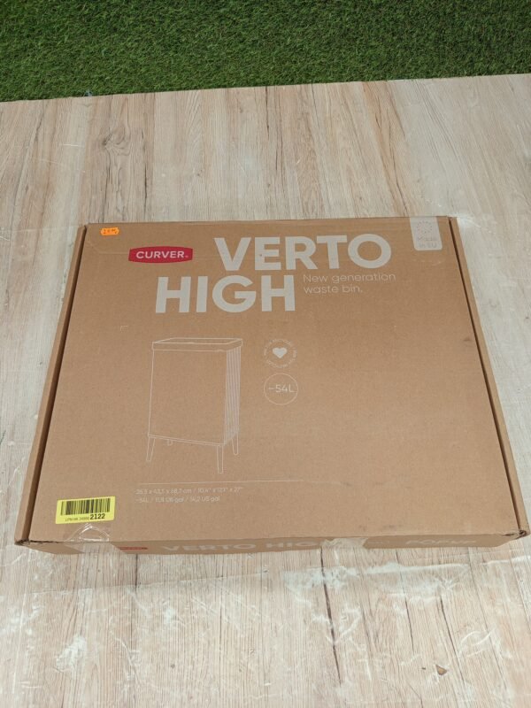 CURVER Verto - Cubo de basura alto de 54 L - Imagen 3