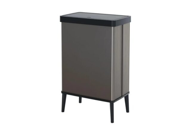 CURVER Verto - Cubo de basura alto de 54 L