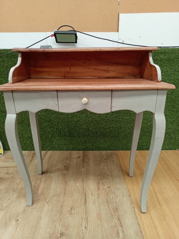Escritorio de madera maciza de caoba 80x40x92 cm vidaxl - Imagen 2