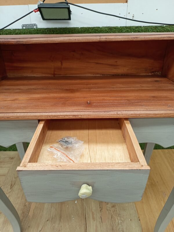 Escritorio de madera maciza de caoba 80x40x92 cm vidaxl - Imagen 3