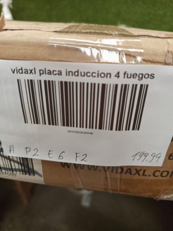 vidaxl placa induccion 4 fuegos - Imagen 6