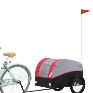 remolque de bicicleta vidaxl