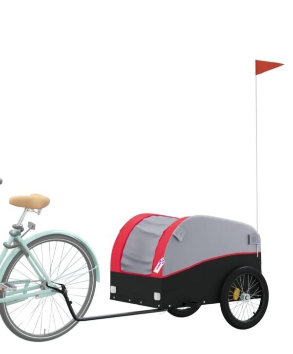 remolque de bicicleta vidaxl