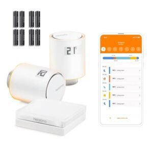 Netatmo Starter Pack Válvulas WiFi Inteligentes para Radiador