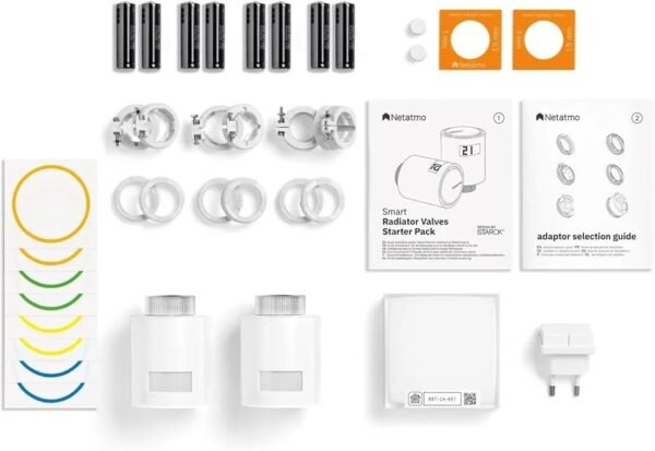 Netatmo Starter Pack Válvulas WiFi Inteligentes para Radiador - Imagen 2