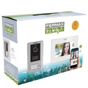 Kit videoportero Wifi Fermax modelo 1431 Way-Fi Slim con pantalla a color de 7"