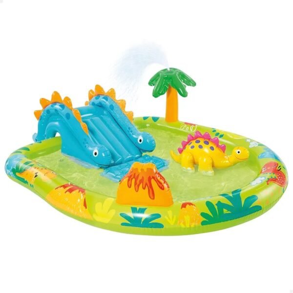 Intex 57166NP Spielplatz klein Dino dinausore Aufblasbares Spielfeld