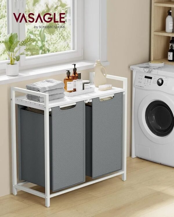 BLH201W11 cesto para ropa sucia 73x33x72cm vasagle