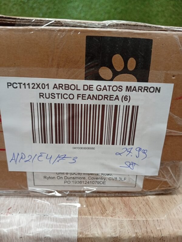 PCT112X01 ARBOL DE GATOS MARRON RUSTICO FEANDREA (6) - Imagen 6