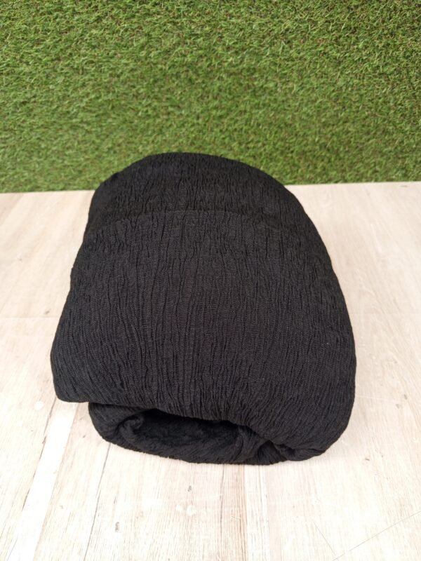 Martina Home Funda Chaise Longue Elástica EMILIA Brazo derecho largo Negro - Imagen 3