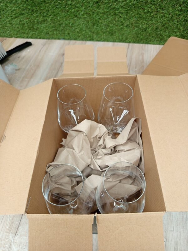 Krosno Copas de Vino Blanco | Conjunto 6 Piezas | 390 ML | Colección Avant-Garde | Perfectos para Us - Imagen 5