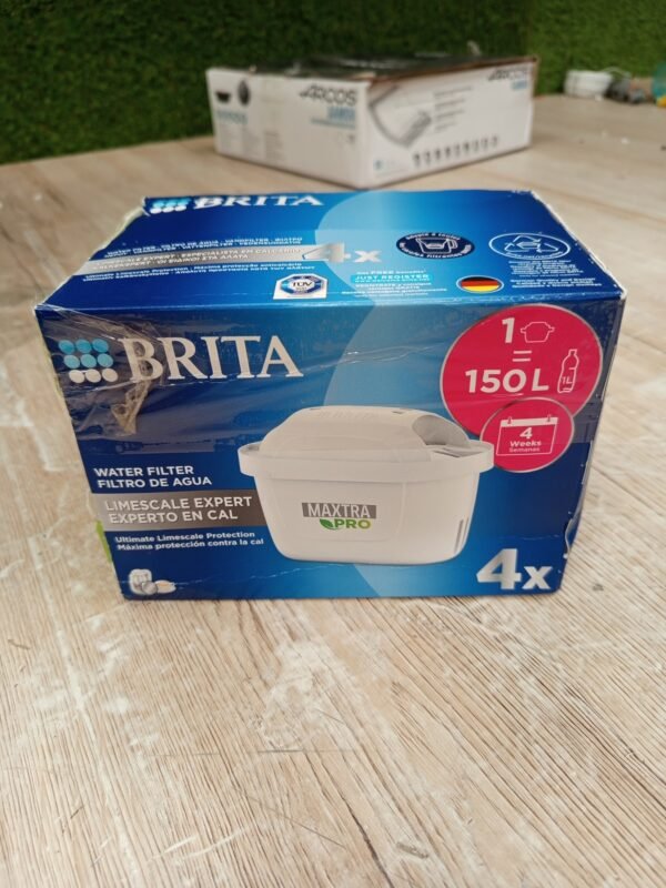 BRITA Cartucho de filtro de agua MAXTRA PRO Experto en Cal pack 4 | Recambio original para las jarra - Imagen 2