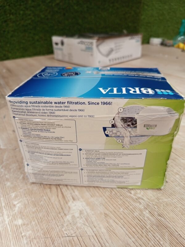 BRITA Cartucho de filtro de agua MAXTRA PRO Experto en Cal pack 4 | Recambio original para las jarra - Imagen 4