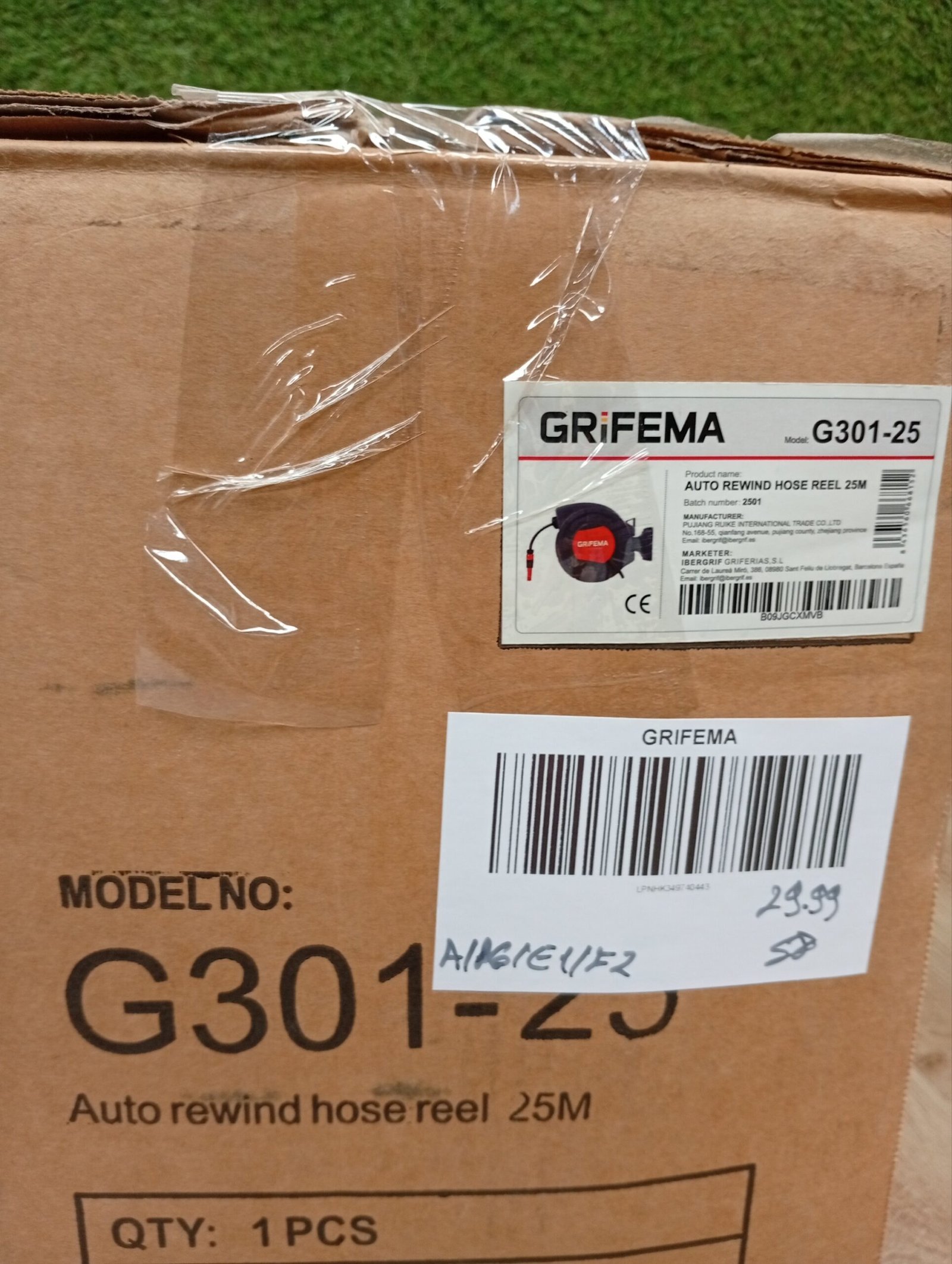 Carrete de Manguera - G301-25 - GRIFEMA - Imagen 10