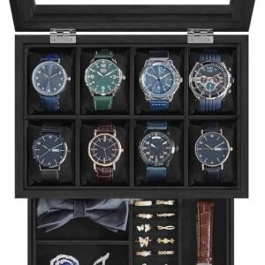 Caja de Relojes - JOW008B02 - SONGMICS