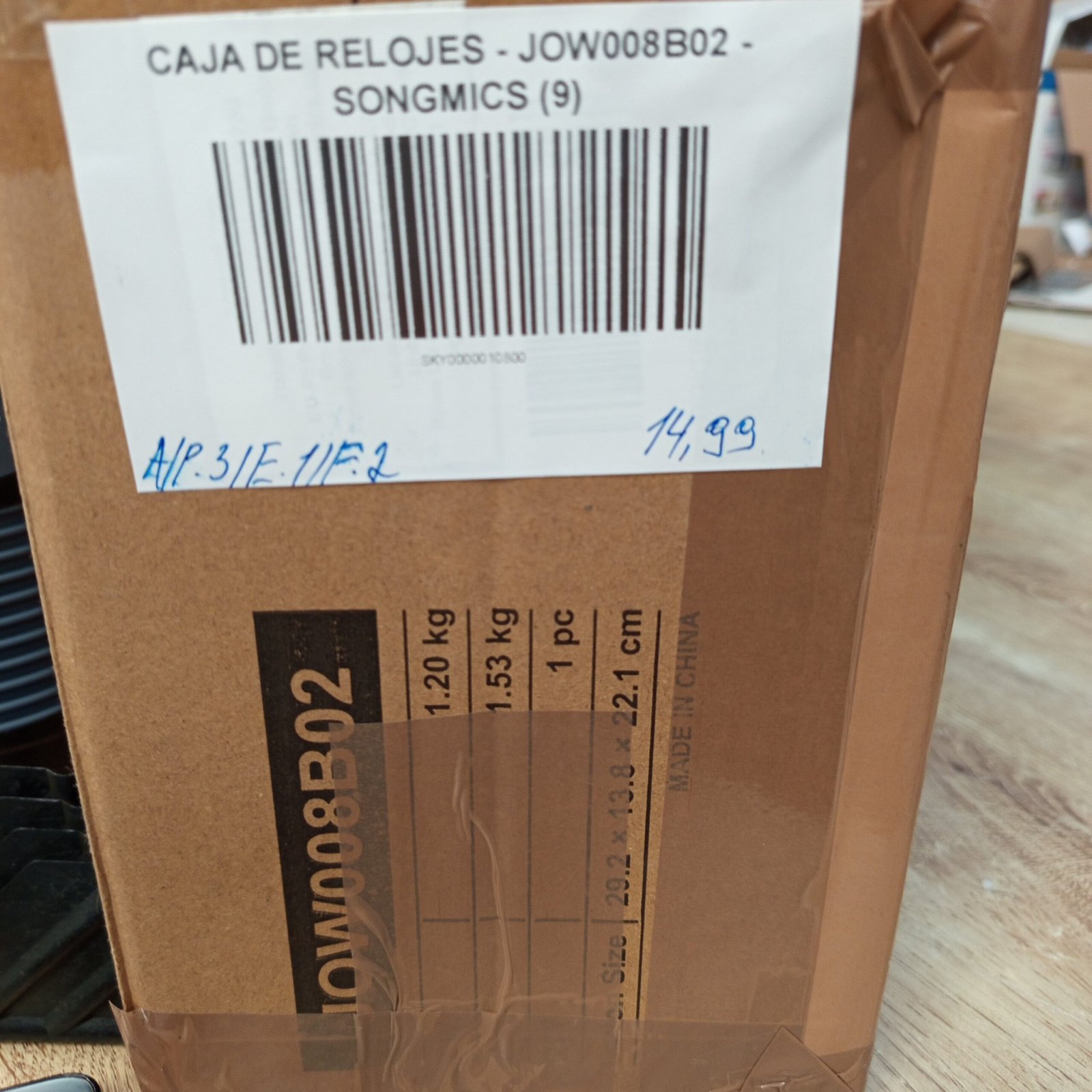 Caja de Relojes - JOW008B02 - SONGMICS - Imagen 8