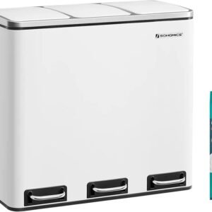 Cubo de Basura - LTB54WT - SONGMICS