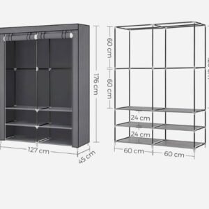 SONGMICS Armario de Ropa RYG008G02