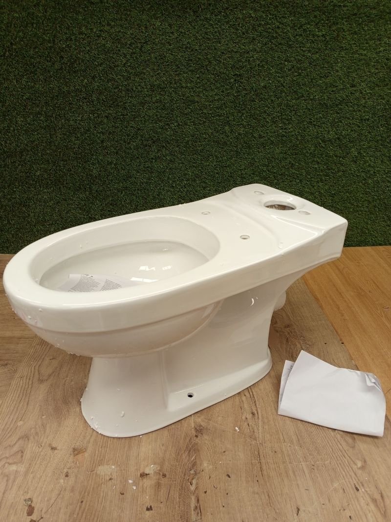 Inodoro cerámico blanco - Imagen 3